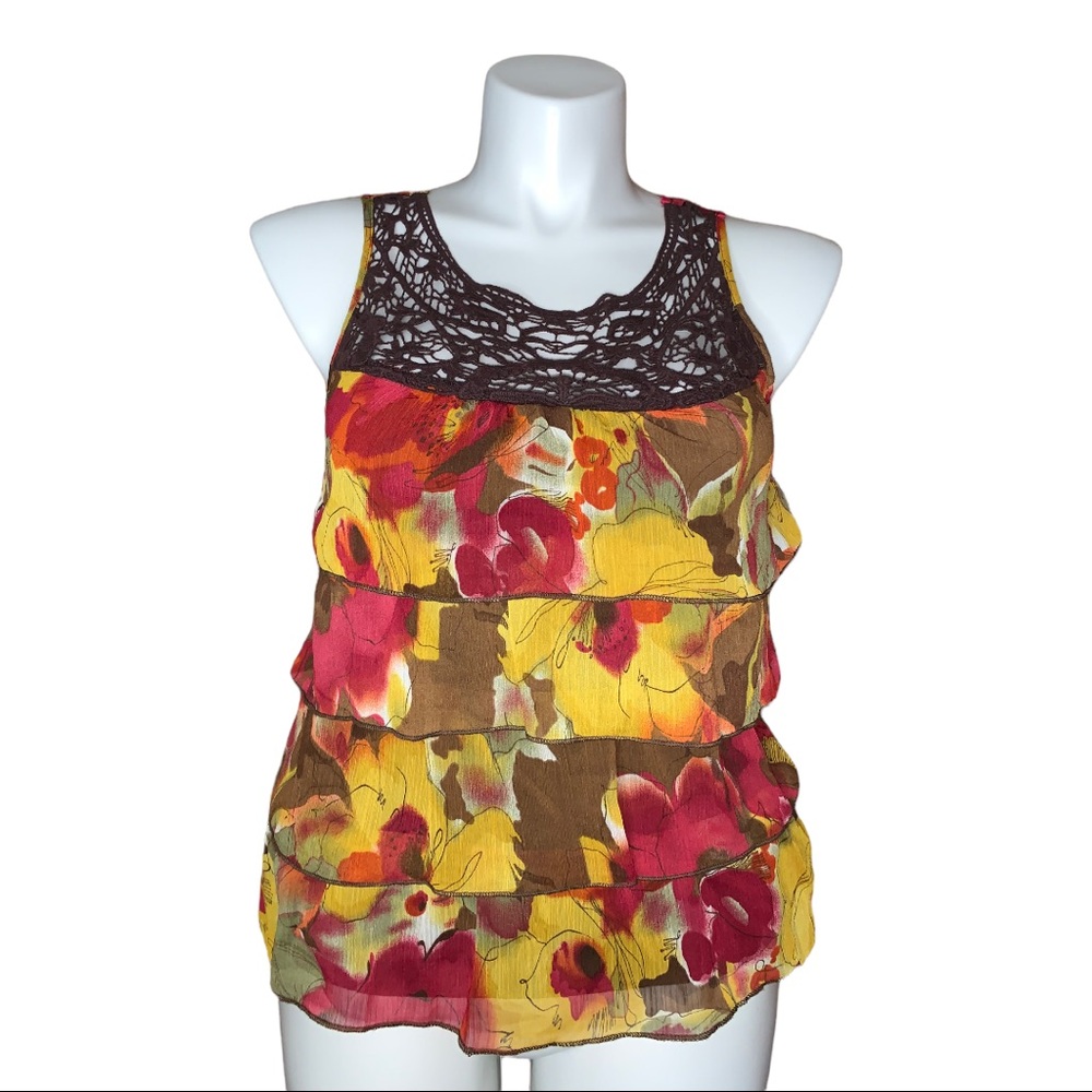 HeartSoul Layered Blouse, Size S